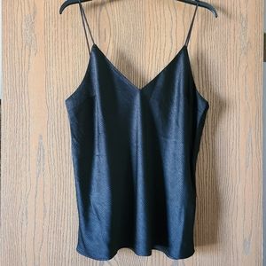 Black Satin Camisole
